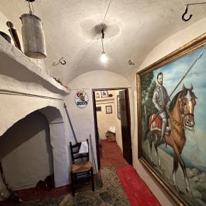 Recreación de lo que sería el hogar de la familia De Soto en el siglo XVI.
